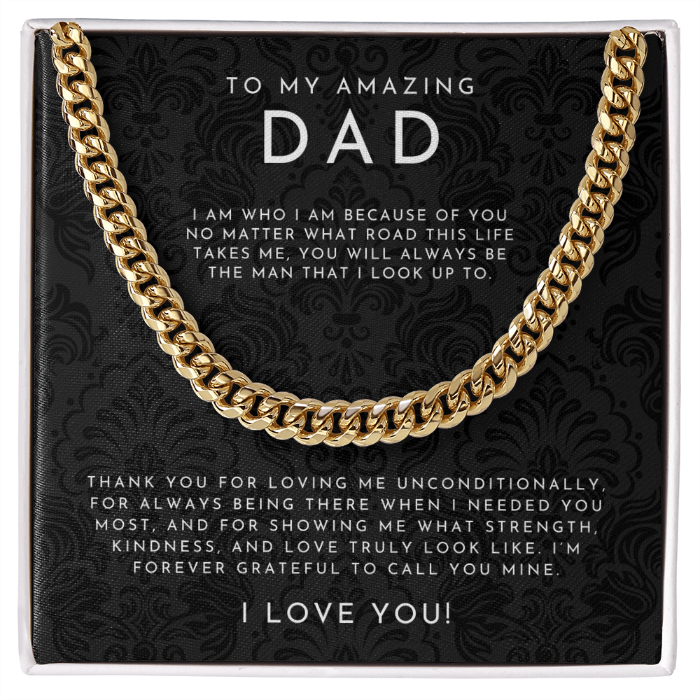 To My Dad (I Am Who I am) Necklace