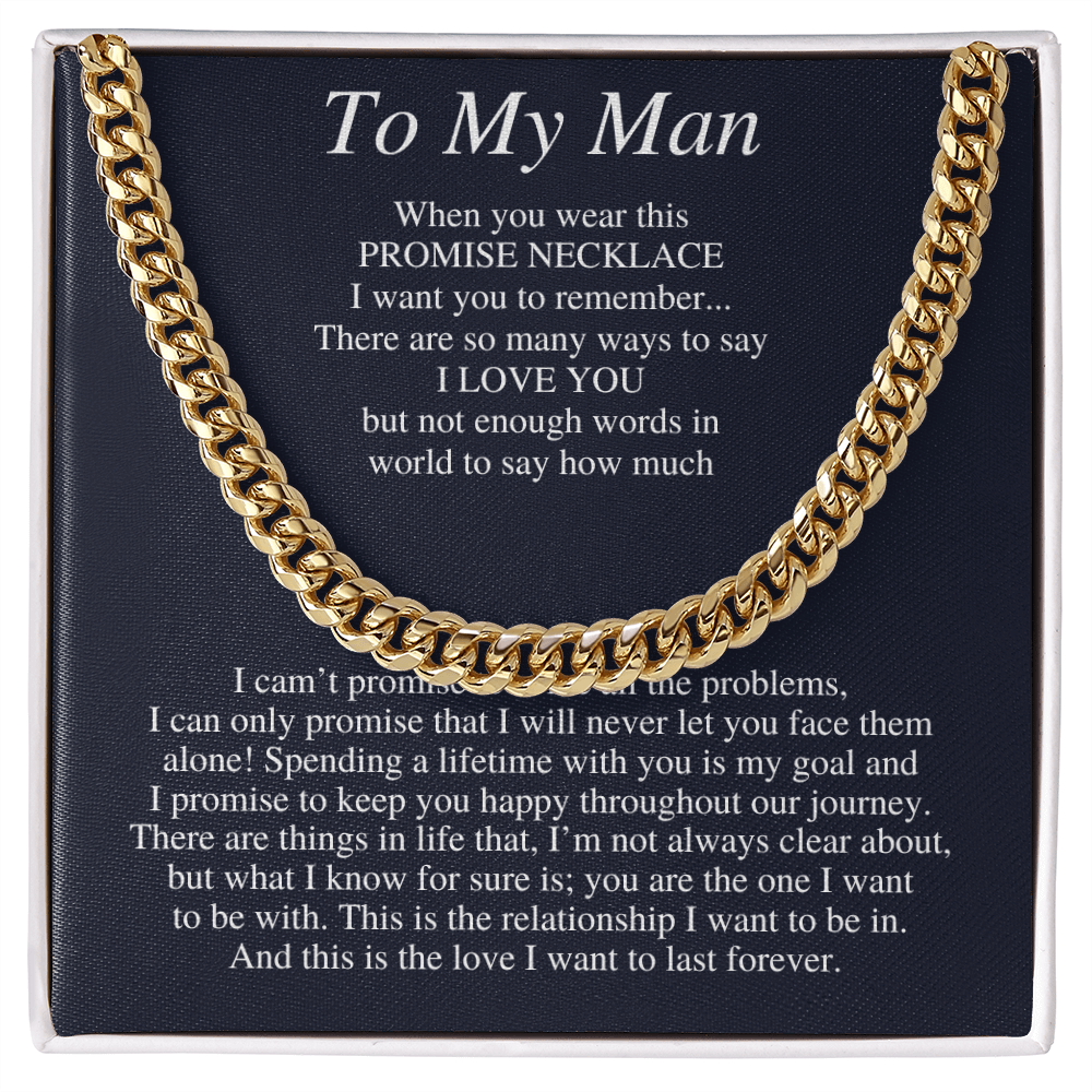 To My Man (Promise Necklace)