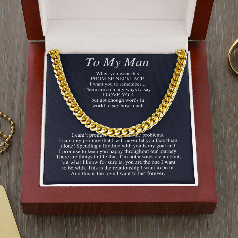 To My Man (Promise Necklace)