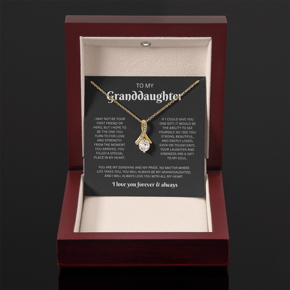 To my Granddaughter (I May Not Be Your First)