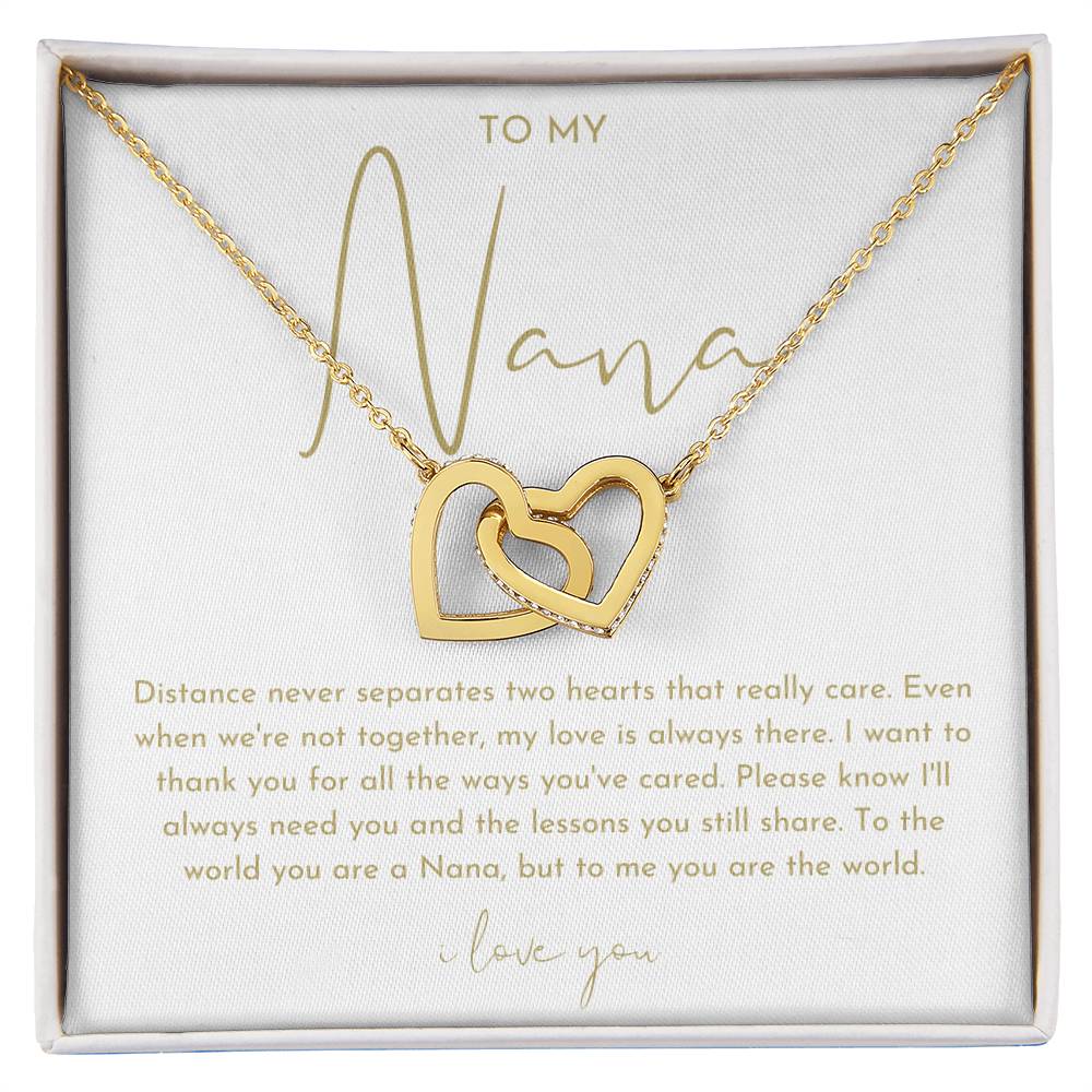 To My Nana Necklace