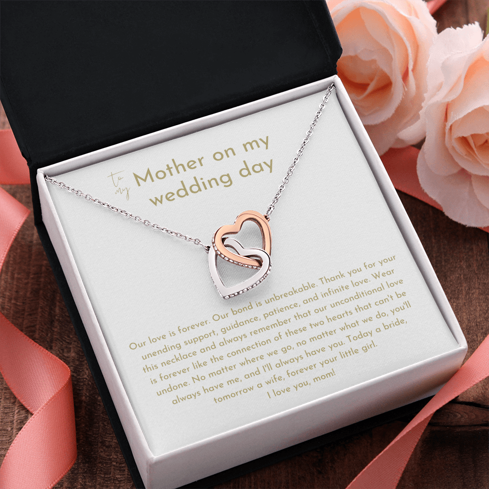 To My Mother On My Wedding Day Necklace