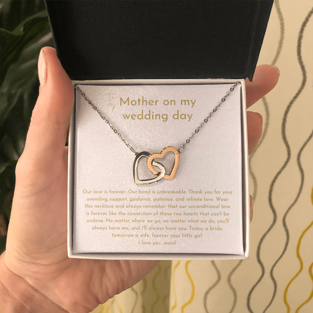 To My Mother On My Wedding Day Necklace
