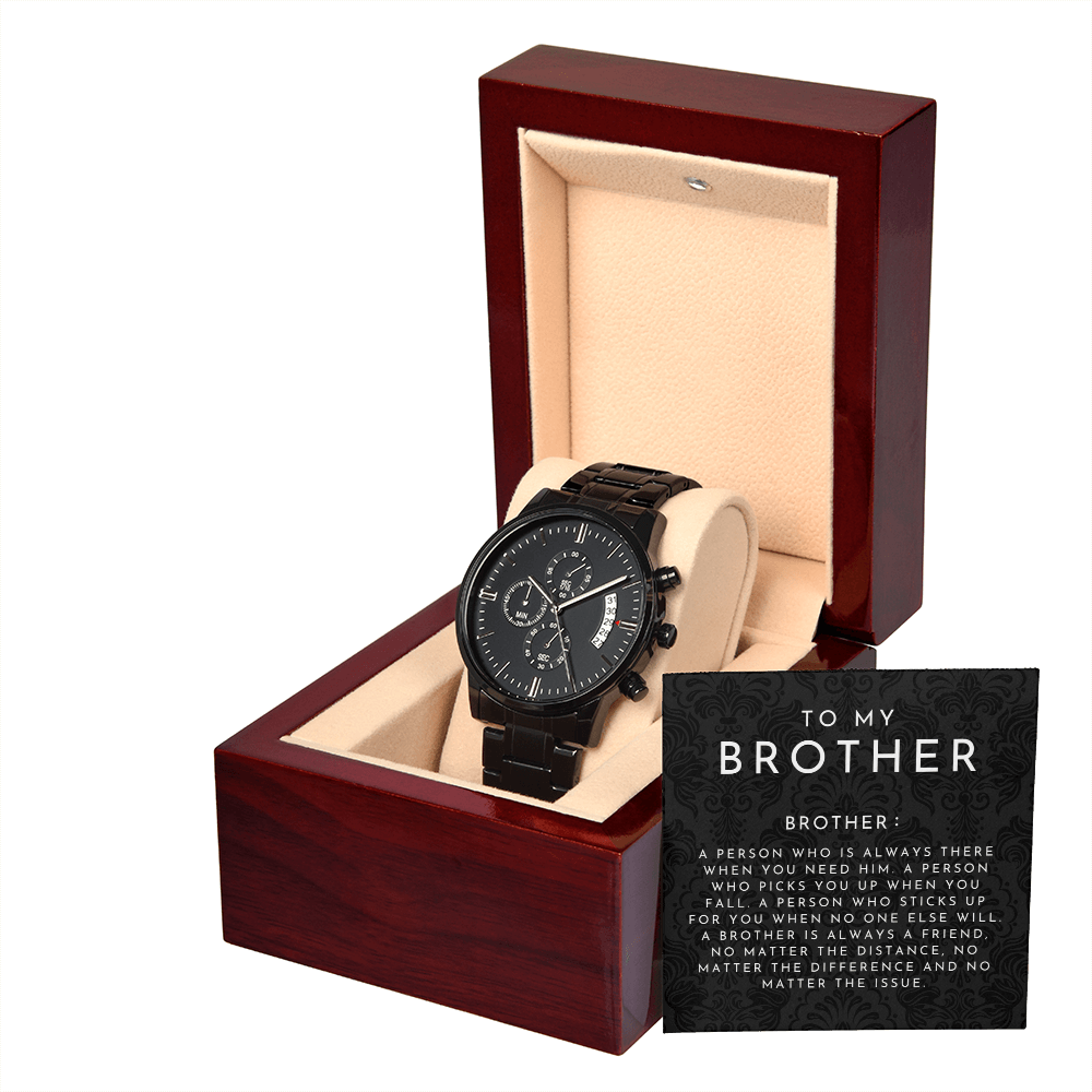 To My Brother Chronograph Watch