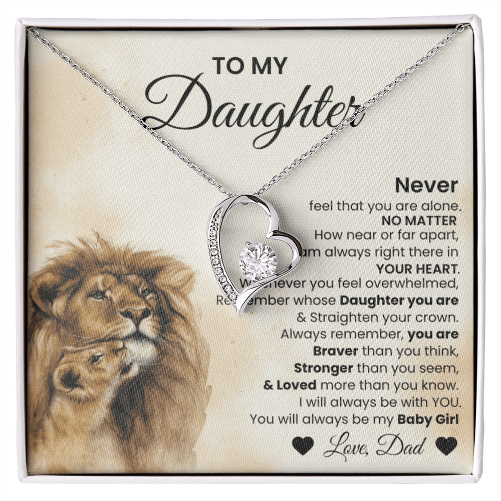 To My Daughter (Never Feel That  You Are Alone)