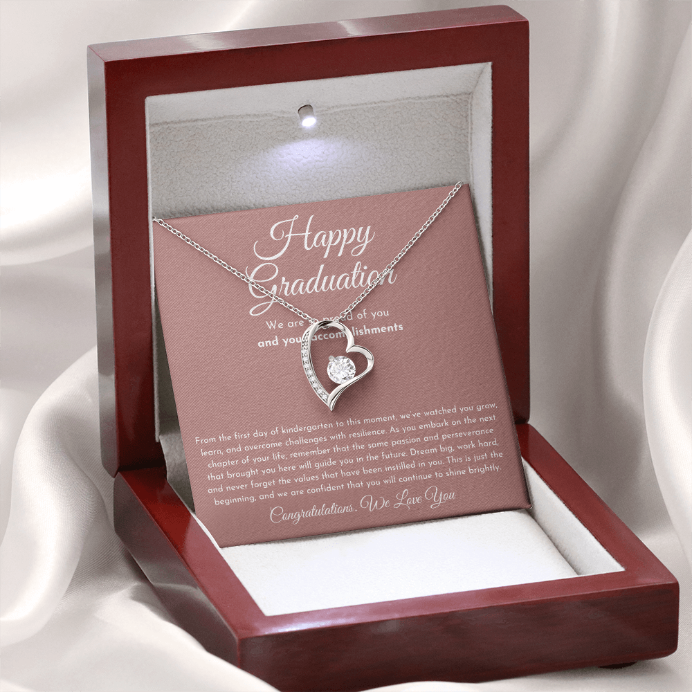 Happy Graduation Gift - Forever Love Necklace