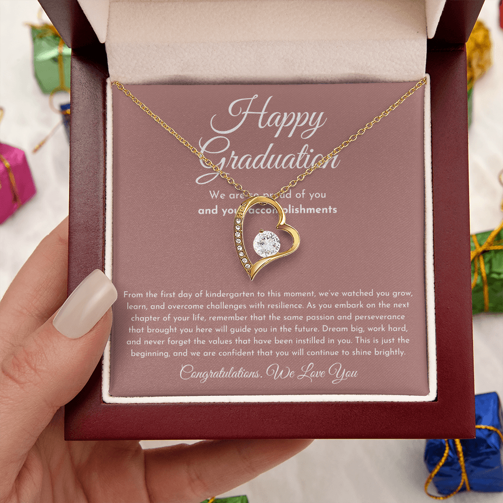 Happy Graduation Gift - Forever Love Necklace