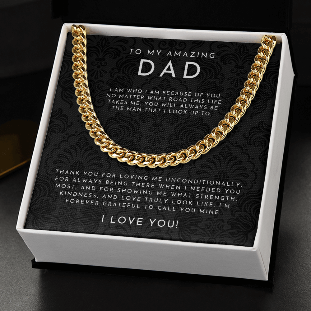 To My Dad (I Am Who I am) Necklace