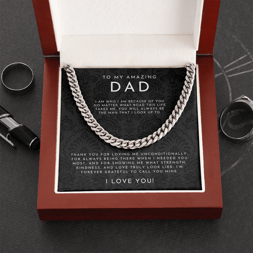 To My Dad (I Am Who I am) Necklace