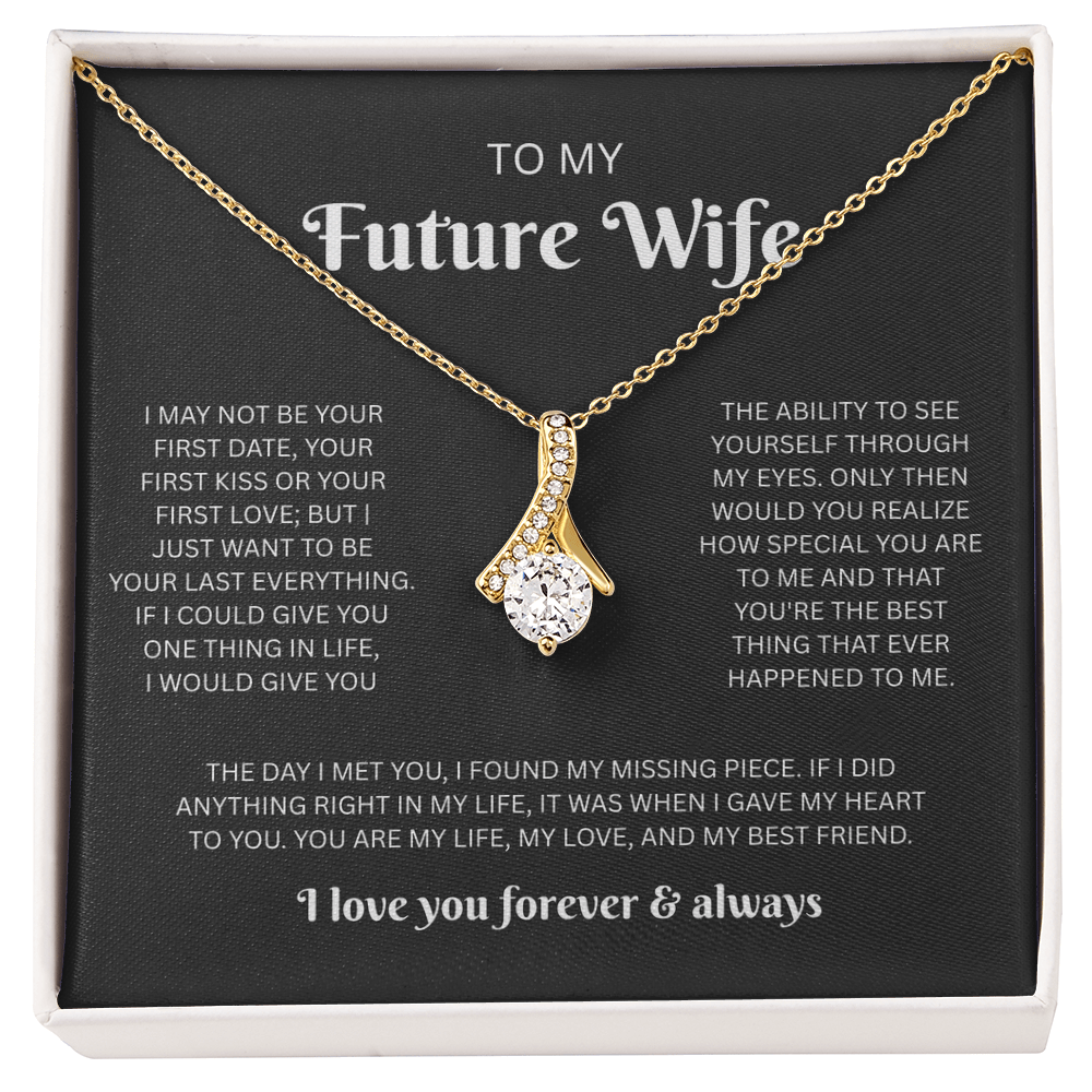 To My Future Wife (I May Not Be Your First)