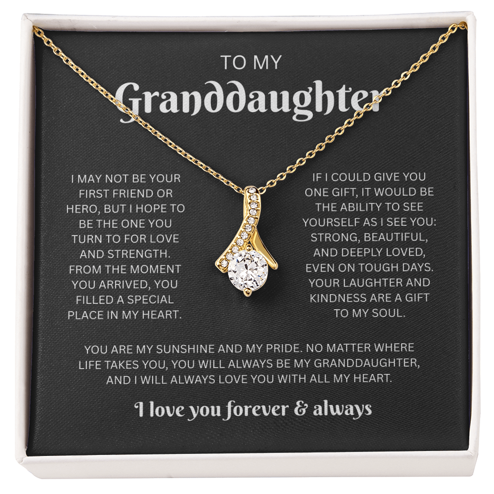 To my Granddaughter (I May Not Be Your First)