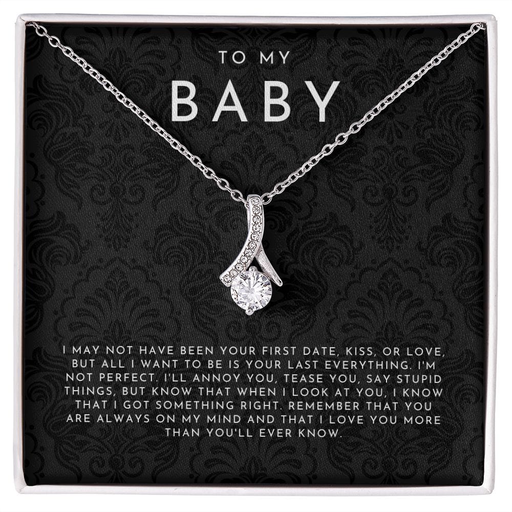 To My Baby Necklace