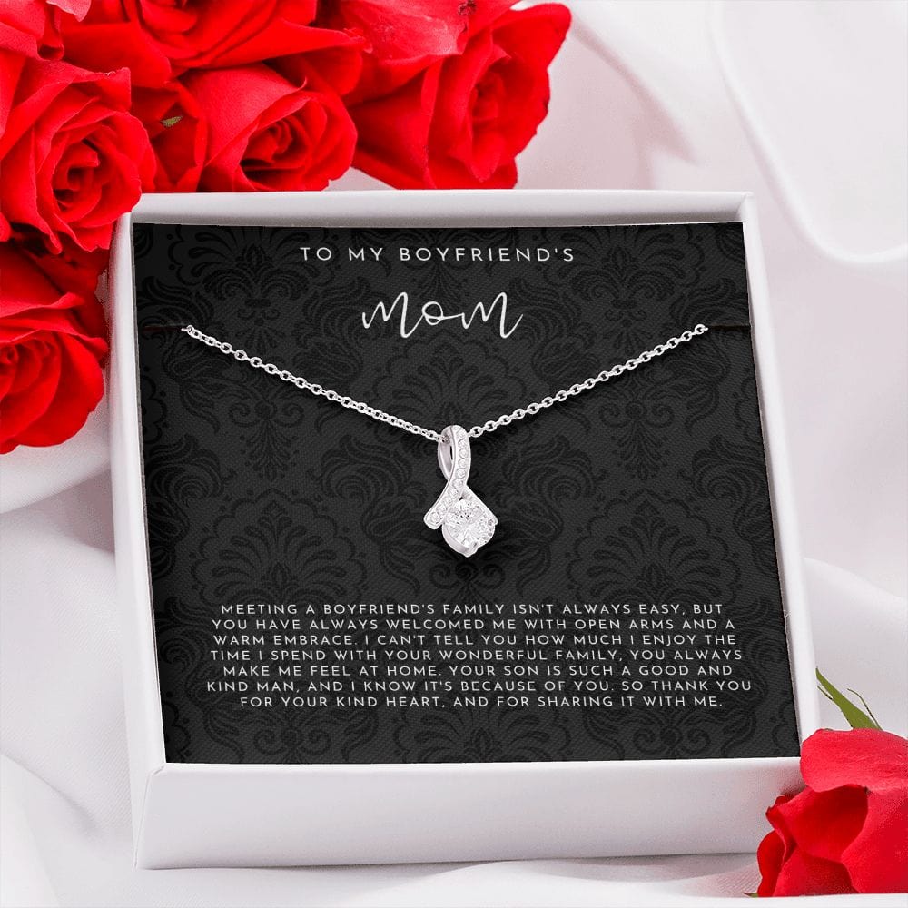 Boyfriends Mom Necklace, Boyfriends Mom Gift
