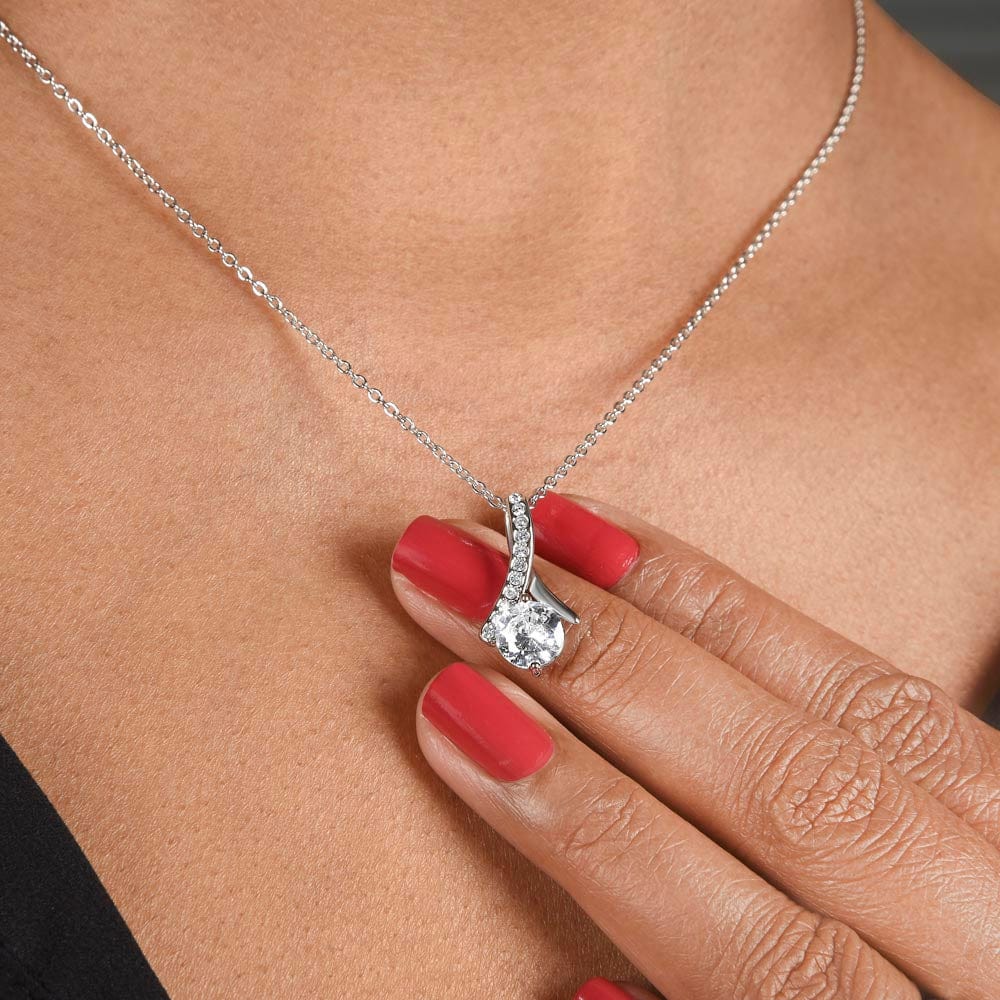 Wedding Officiant Gift (With Heartfelt Gratitude) Alluring Beauty Necklace