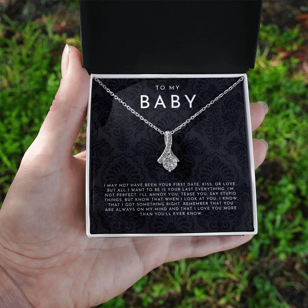To My Baby Necklace