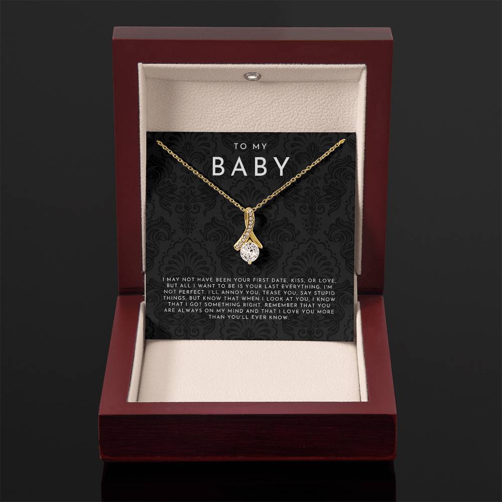 To My Baby Necklace