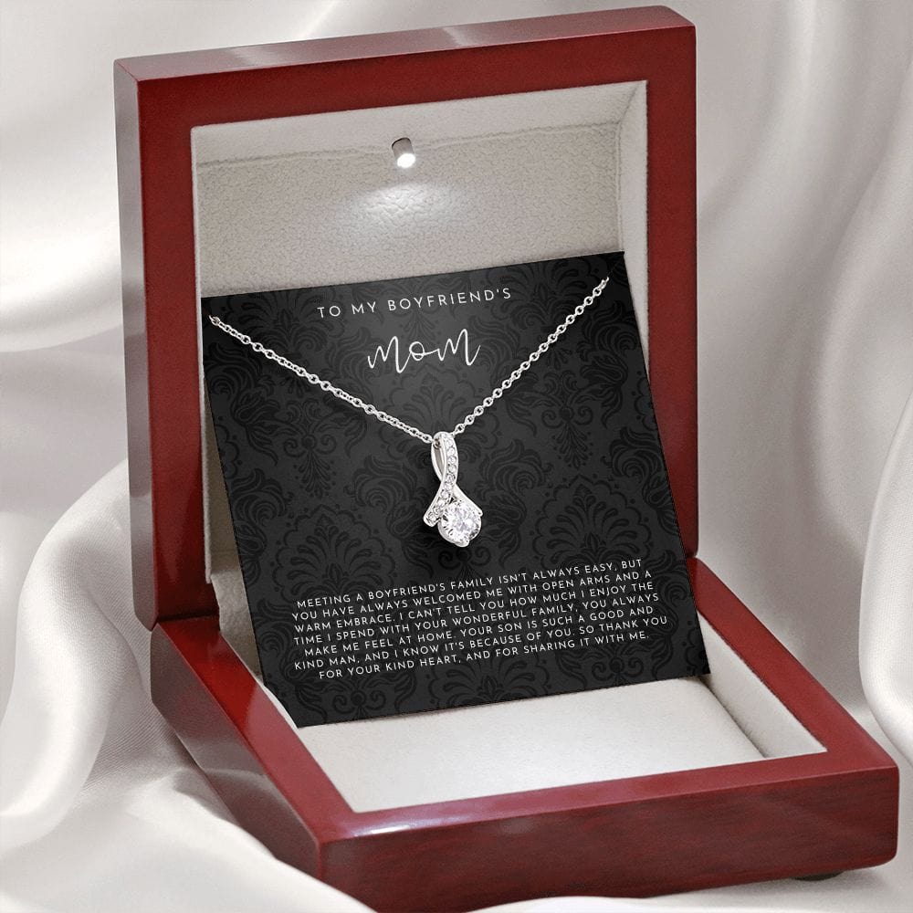 Boyfriends Mom Necklace, Boyfriends Mom Gift