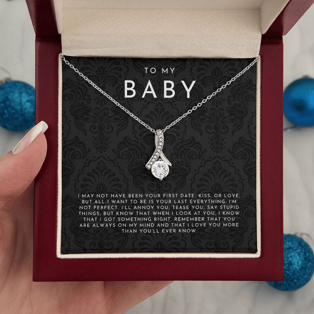 To My Baby Necklace