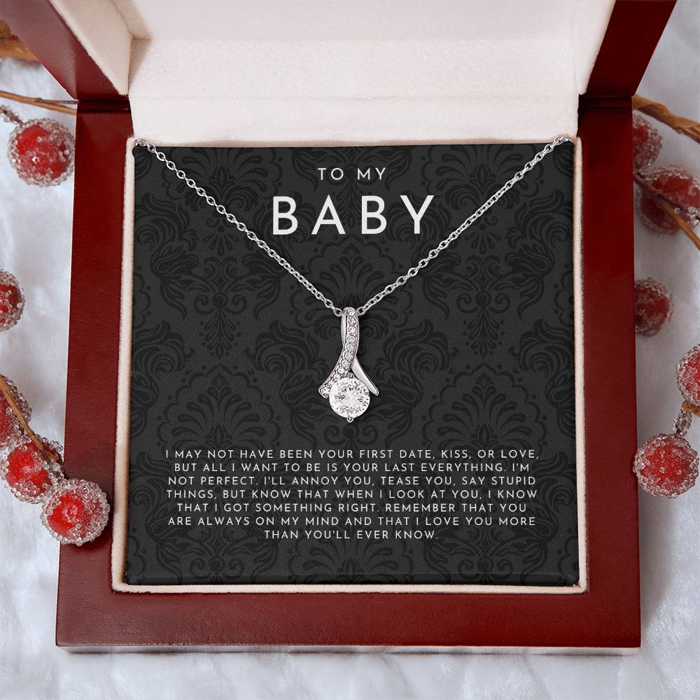 To My Baby Necklace