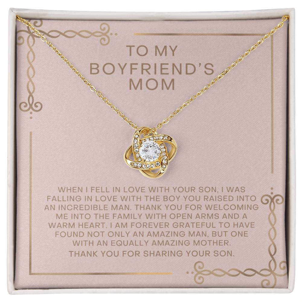Boyfriend's Mom Falling In Love Necklace