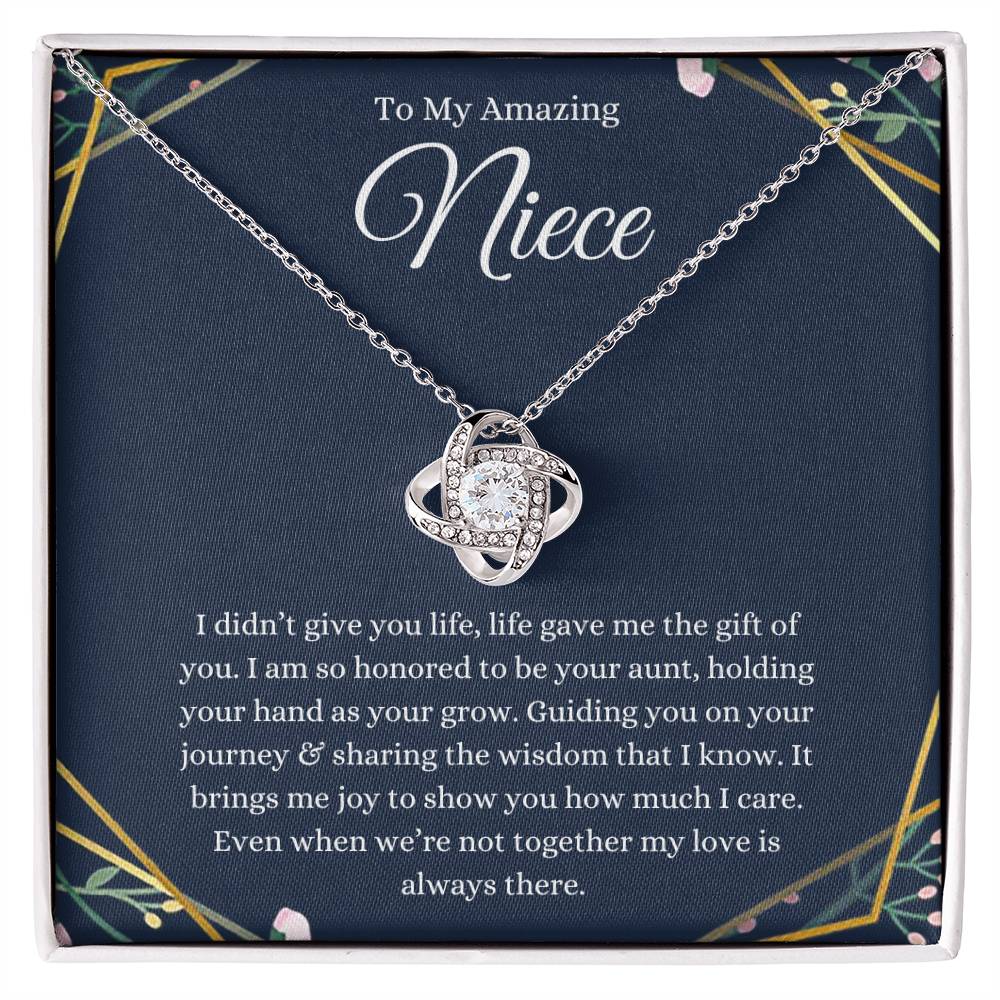To My Amazing Niece From Aunt Necklace