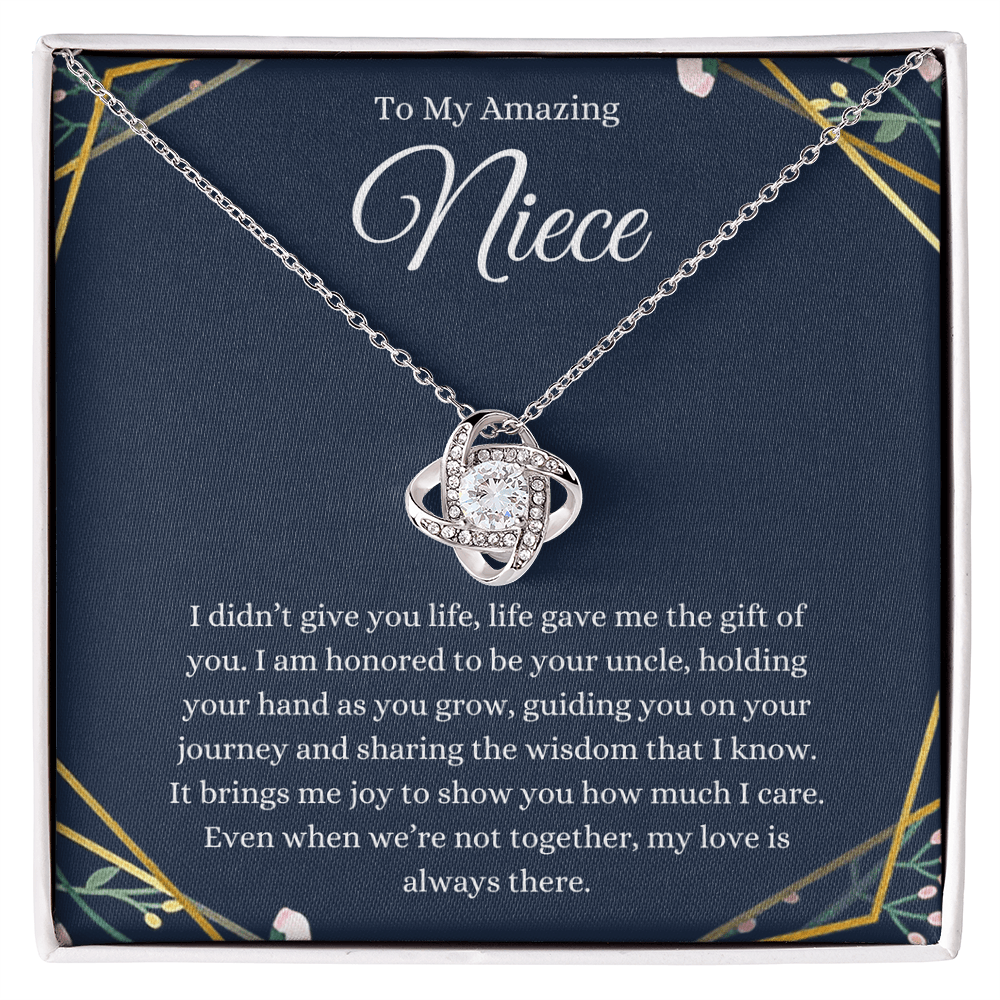 To My Amazing Niece From Unlce Necklace