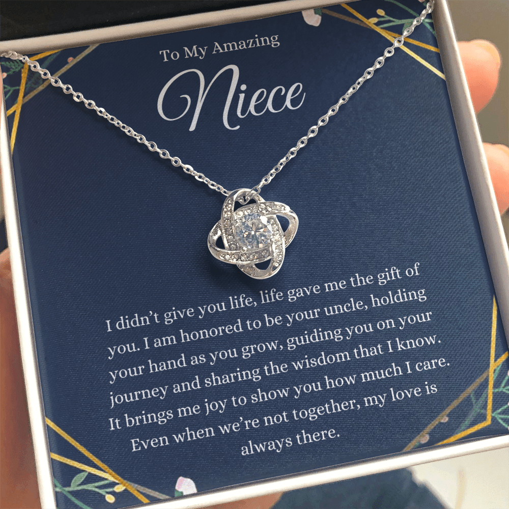 To My Amazing Niece From Unlce Necklace