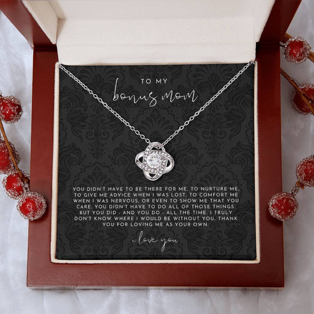 Bonus Mom Necklace - Step Mom Gift