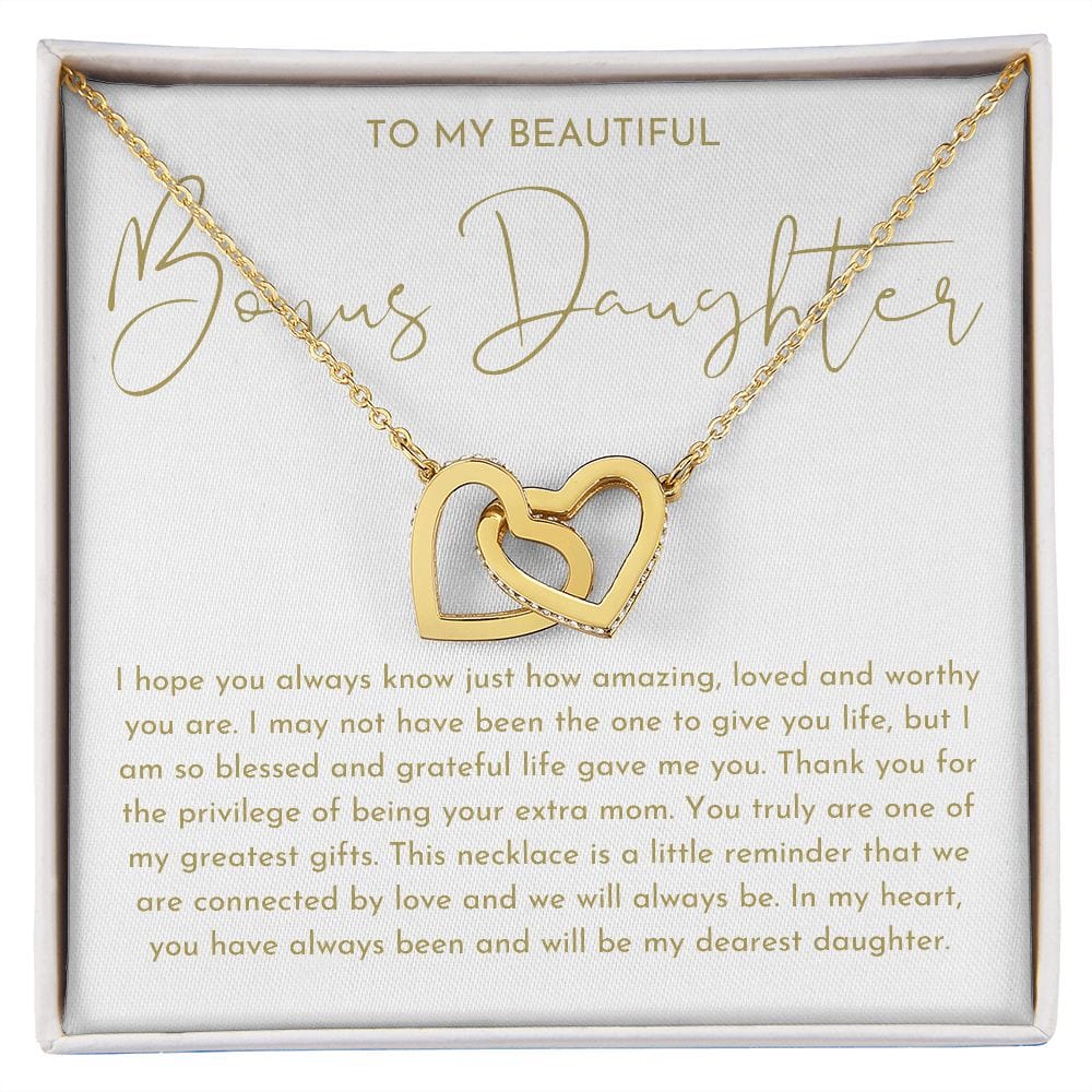 Bonus Daughter Necklace - Bonus Daughter Gift