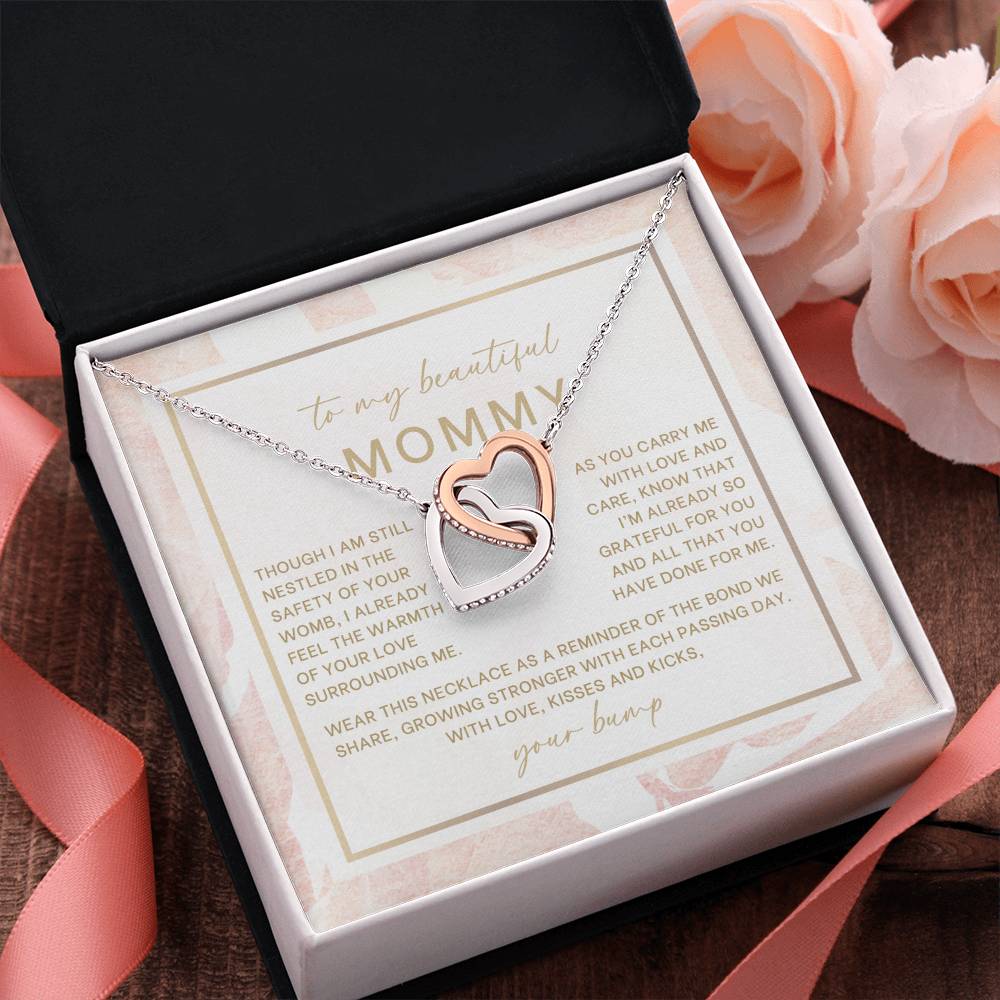 Blush From the Bump Mom Necklace