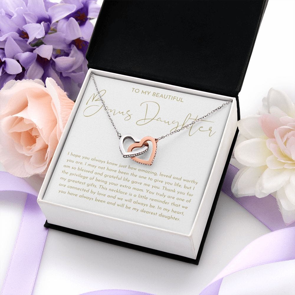 Bonus Daughter Necklace - Bonus Daughter Gift