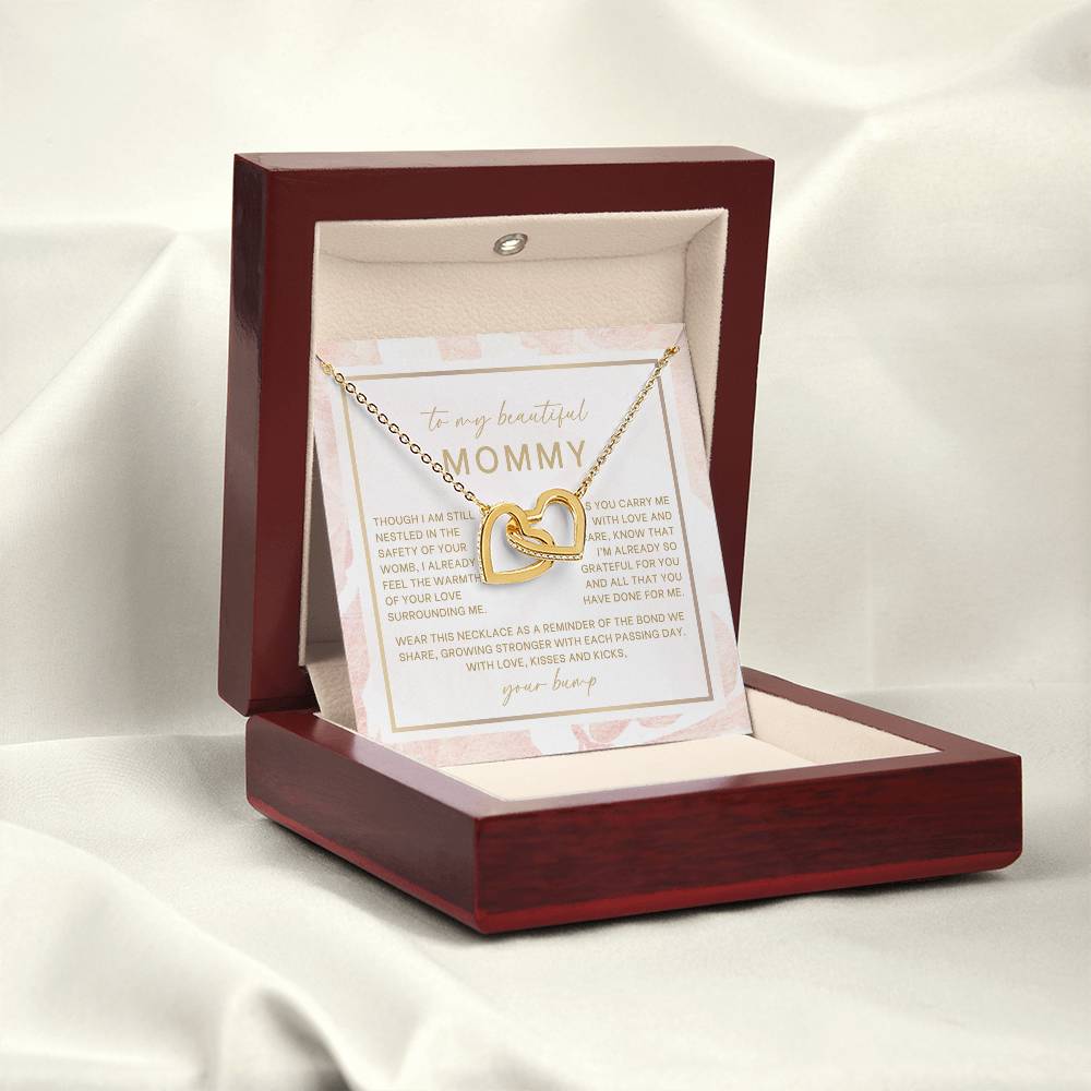 Blush From the Bump Mom Necklace