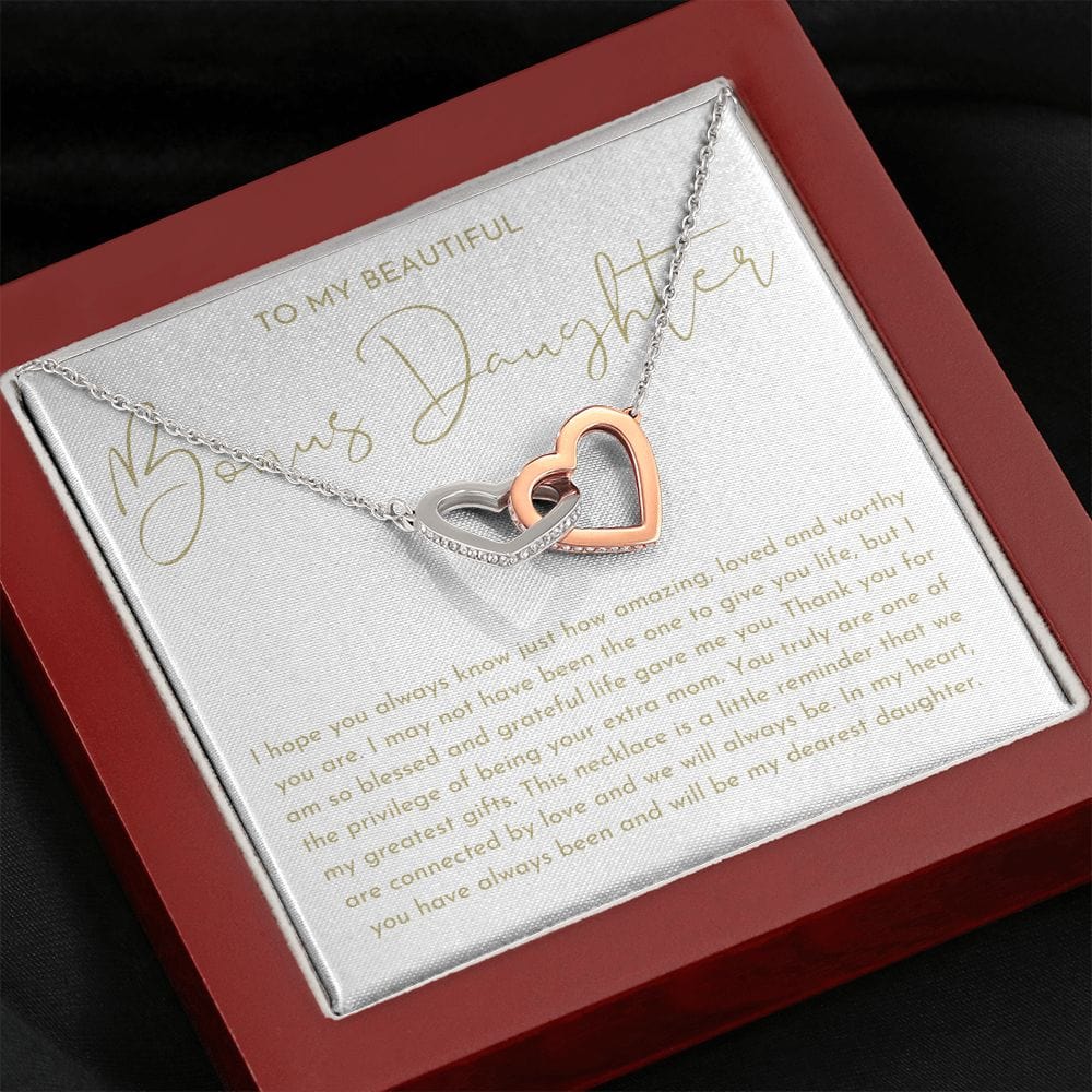 Bonus Daughter Necklace - Bonus Daughter Gift