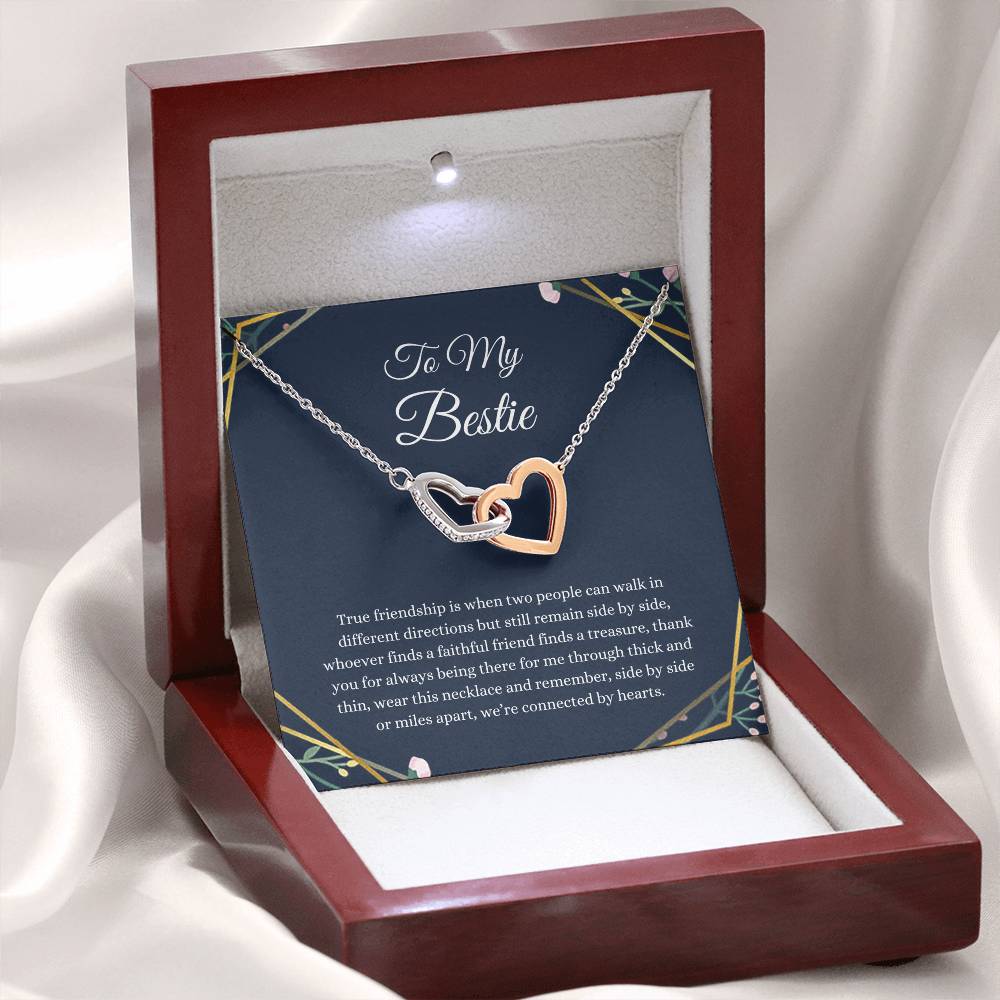 To My Bestie Necklace - Best Friend Necklace