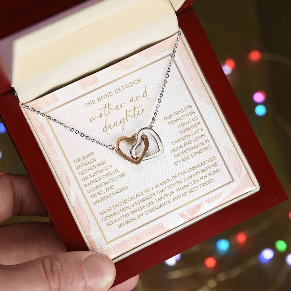 Blush Mother Daughter Bond Necklace