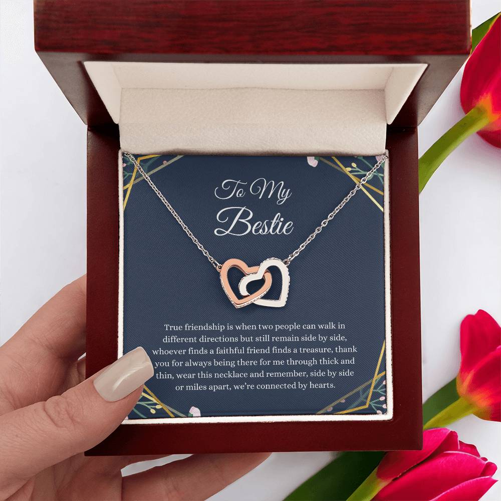 To My Bestie Necklace - Best Friend Necklace