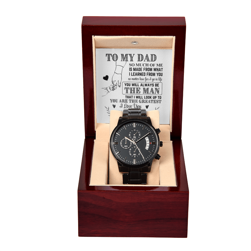 To My Dad From Son Chronograph Watch