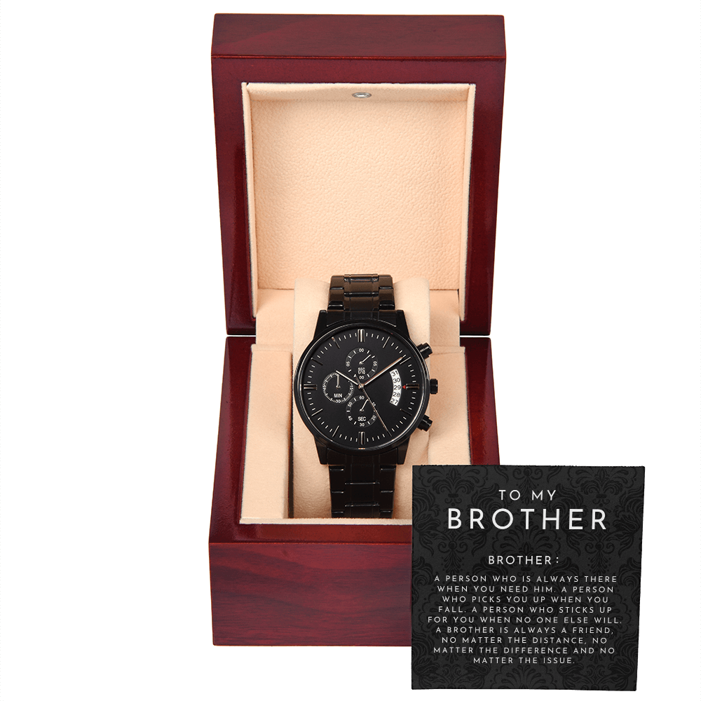 To My Brother Chronograph Watch