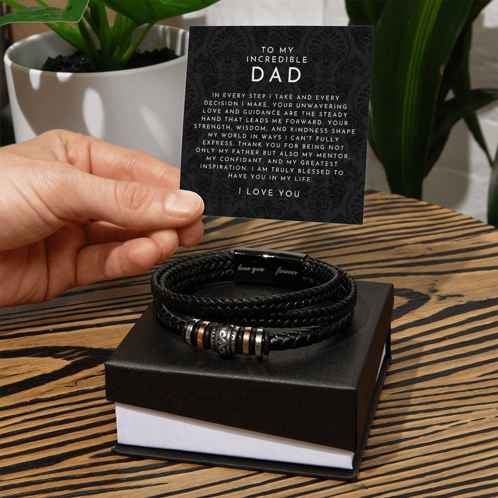 Incredible Dad Bracelet