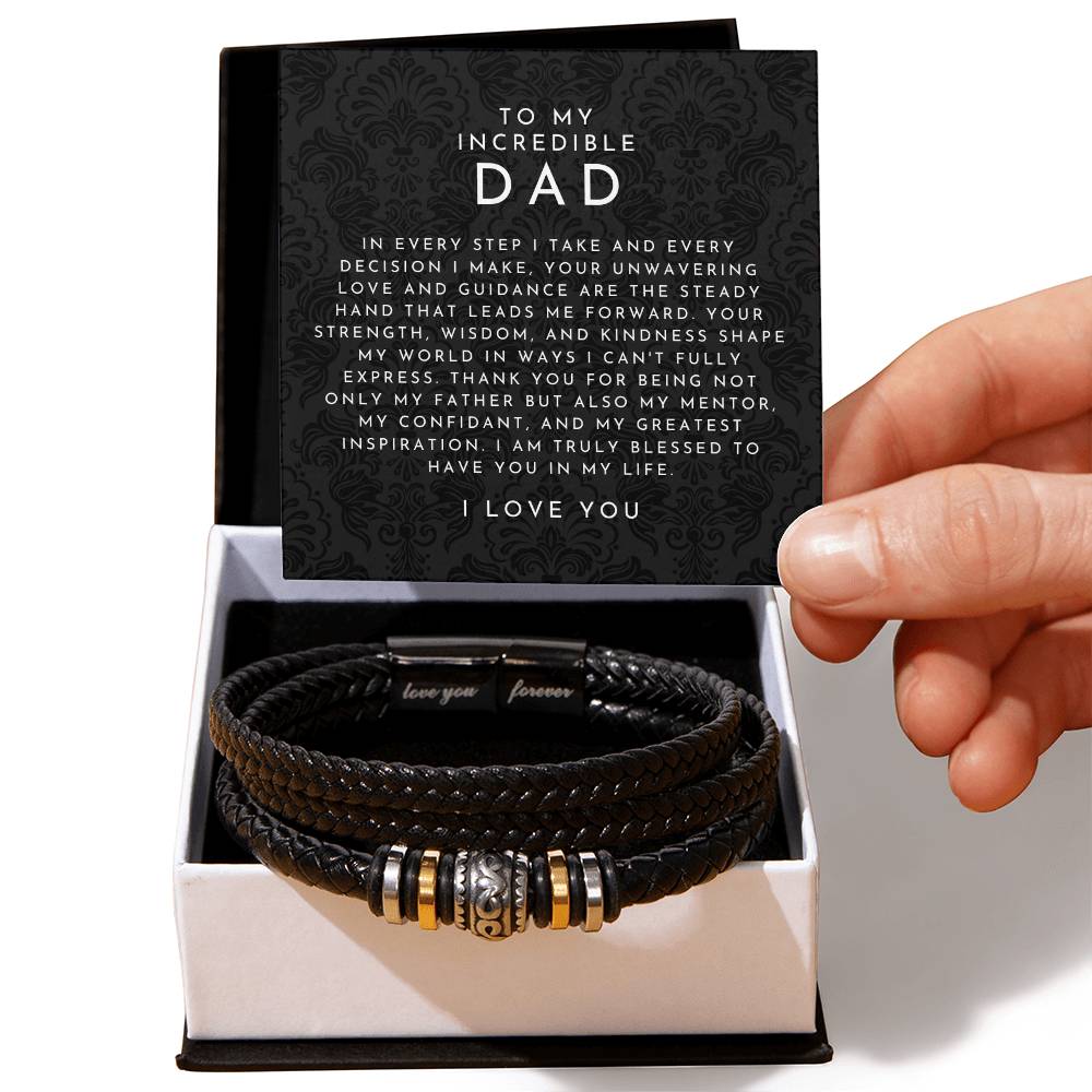 Incredible Dad Bracelet