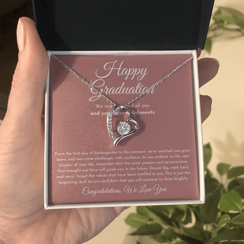 Happy Graduation Gift - Forever Love Necklace