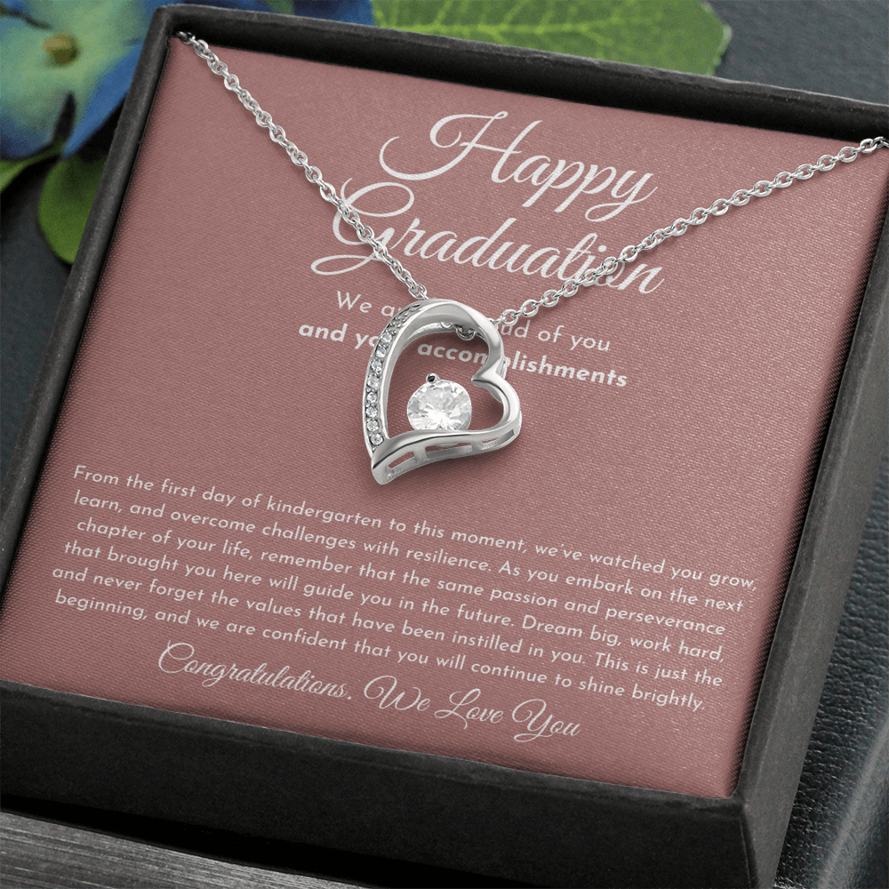 Happy Graduation Gift - Forever Love Necklace