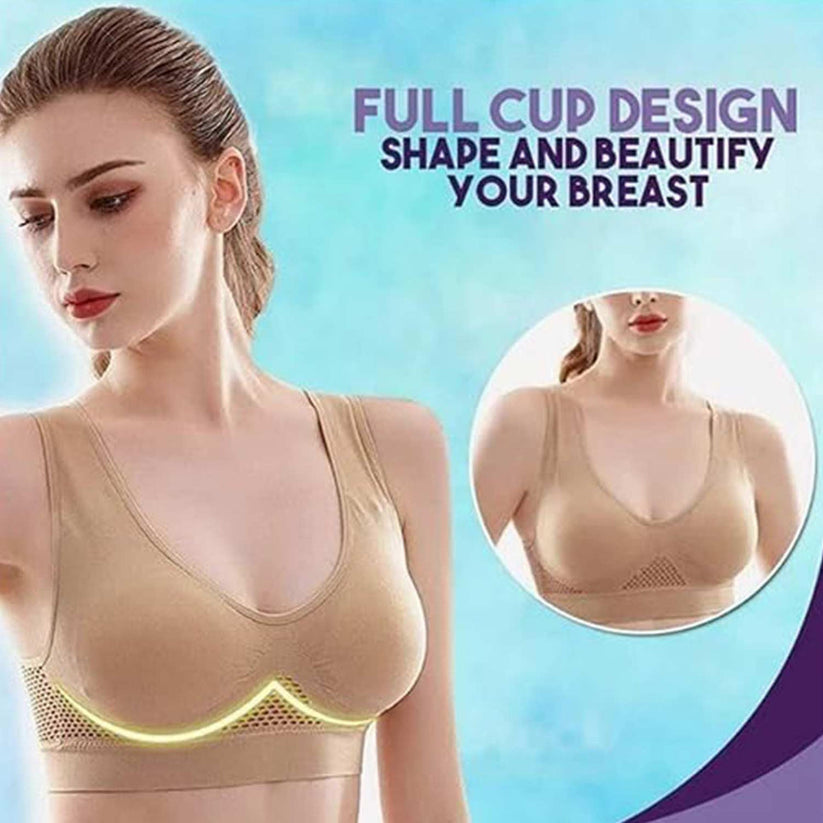 Women's Multicolor Air Bra - Free Size